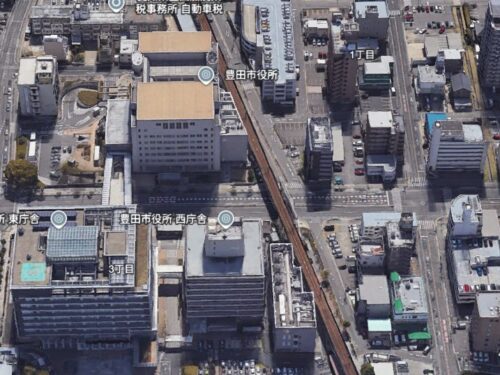 マンション建設予定地　豊田市神田町1丁目