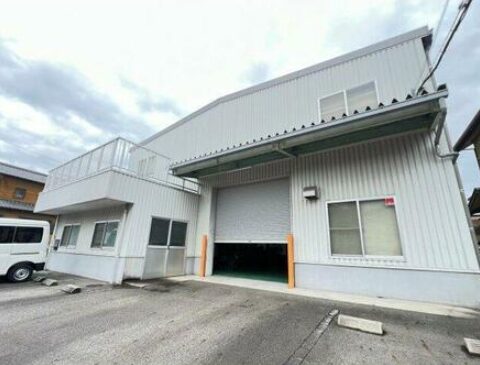 【貸工場】碧南市金山町５丁目  鉄骨造2F: 433.88m²（131.24坪） ホイストクレーン付